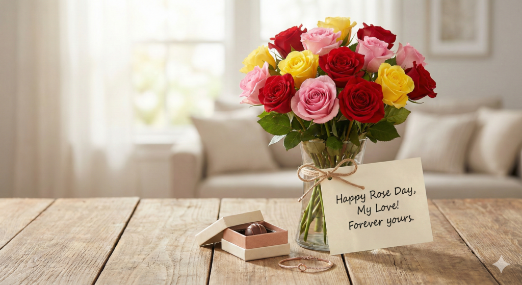 Happy Rose Day 2026: Why a Rose Speaks Louder Than Words (Wishes, Quotes, and the Meaning of Love) 1 Gemini Generated Image 8ktlvc8ktlvc8ktl