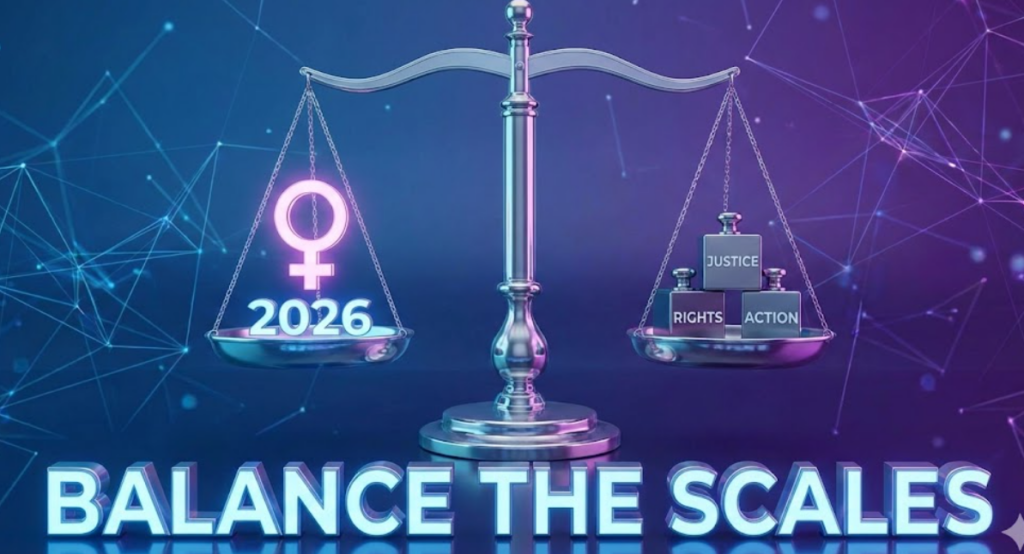 A 3D digital render of two translucent, glowing hands exchanging a swirling sphere of light and energy amidst a futuristic network of connections. The campaign hashtag "#GiveToGain" is displayed in large, glowing blue letters above the hands, symbolizing generosity, collaboration, and shared growth.